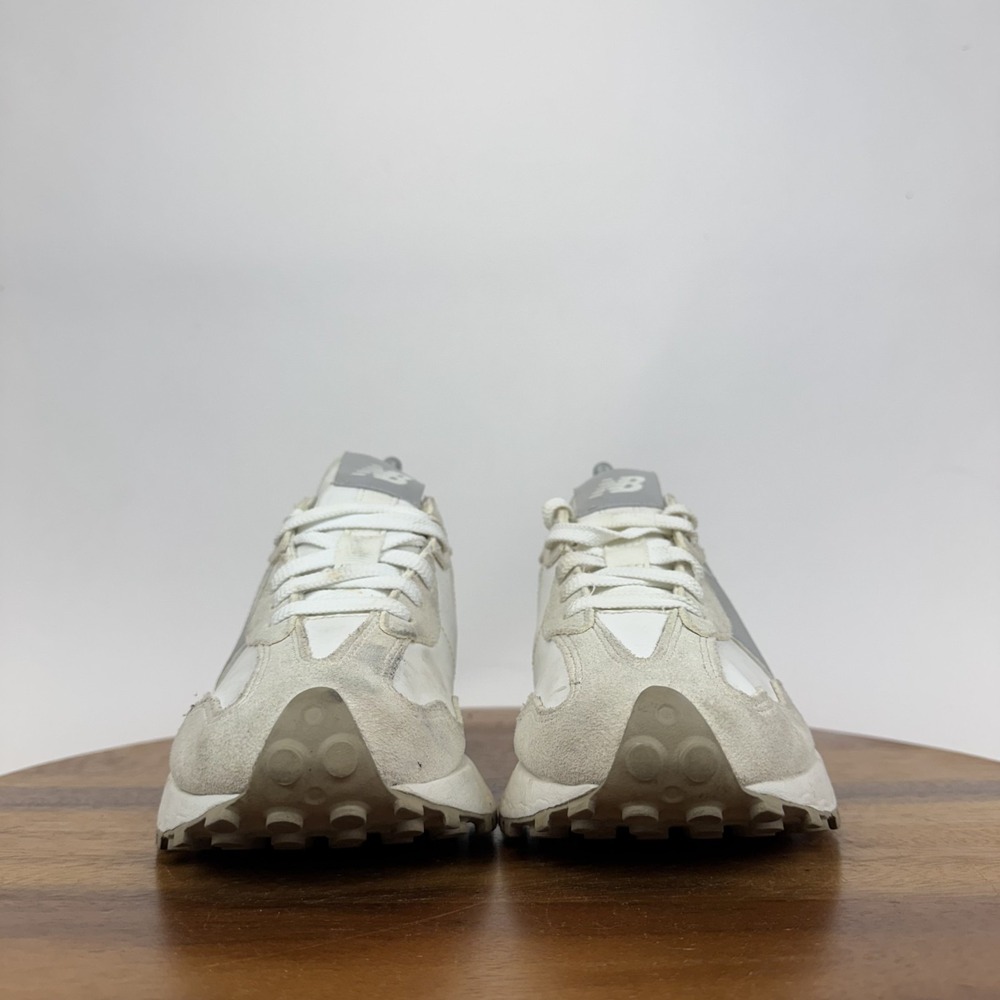 Womens New Balance 327 White Athletic Comfort Training Sneakers Shoes Size 7.5 M - Picture 3 of 8